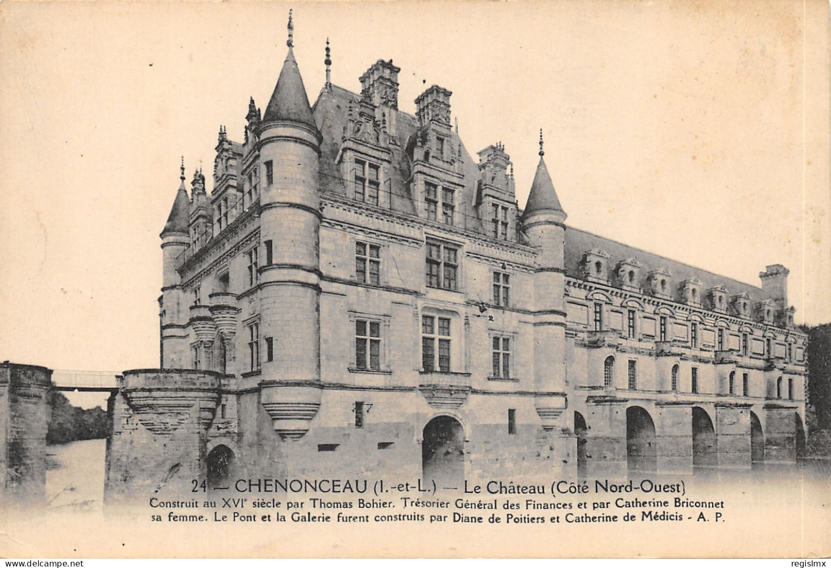 37-CHENONCEAUX-LE CHÂTEAU-N°T2403-G/0003 - Chenonceaux