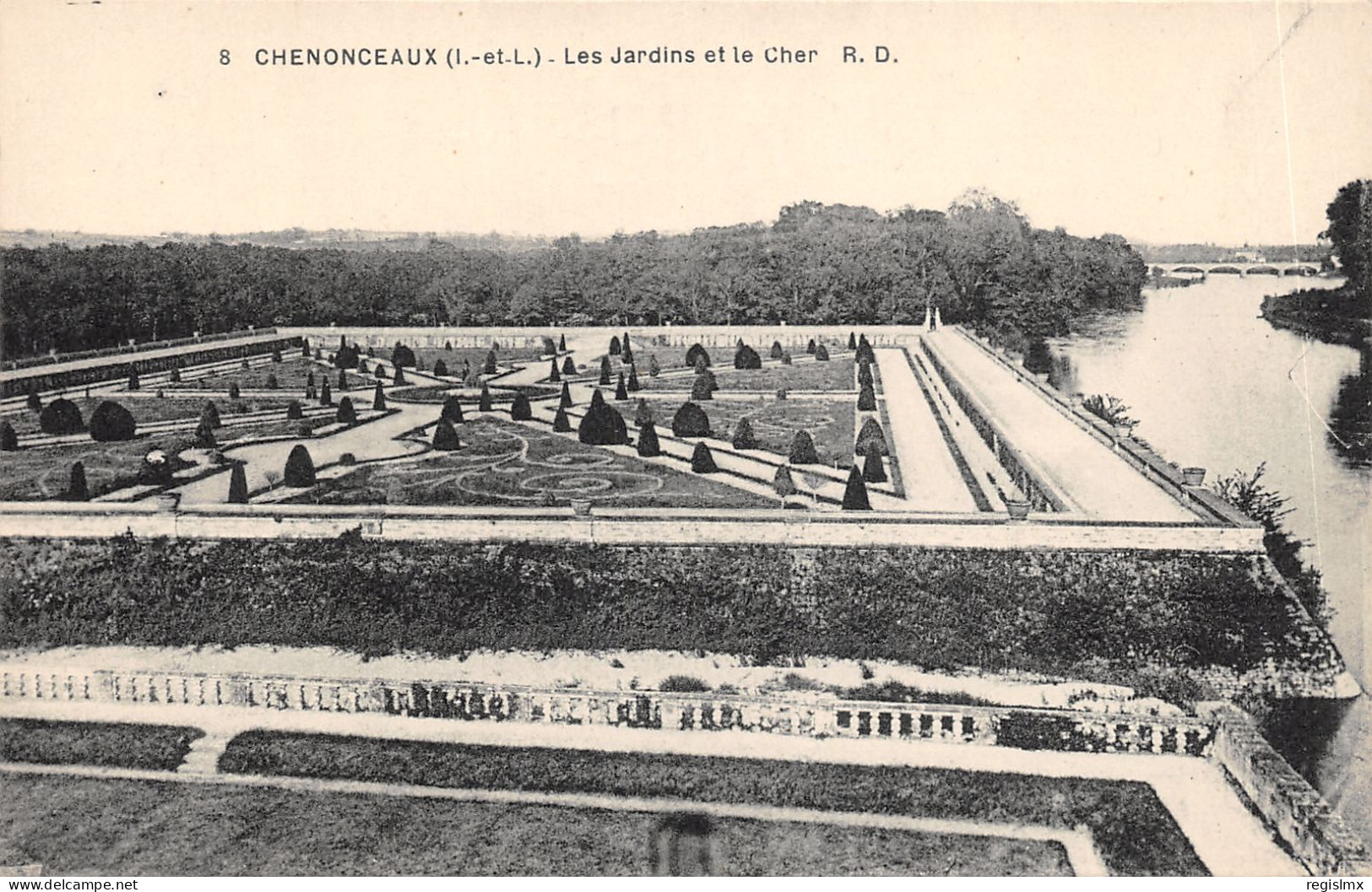 37-CHENONCEAUX-LE CHÂTEAU-N°T2403-F/0373 - Chenonceaux
