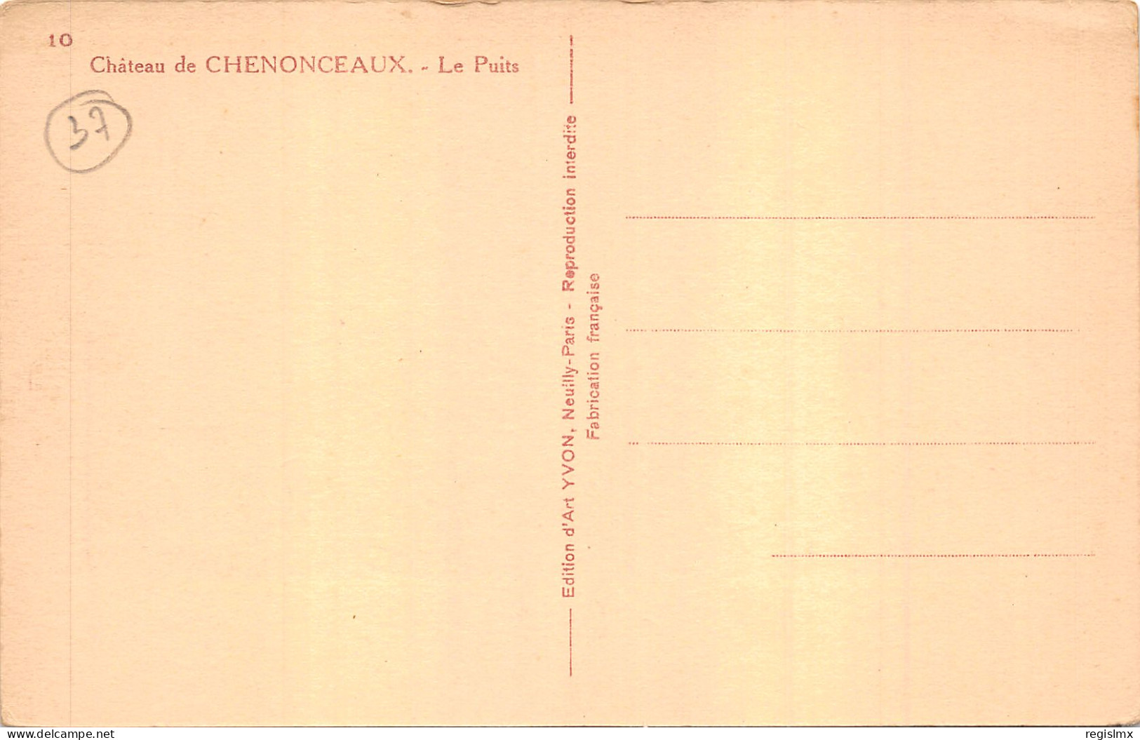 37-CHENONCEAUX-LE CHÂTEAU-N°T2403-F/0345 - Chenonceaux