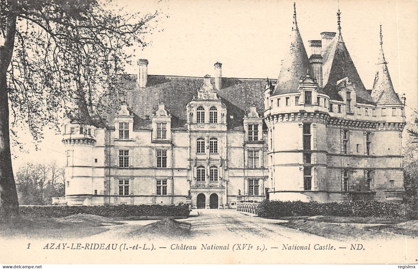 37-AZAY LE RIDEAU -LE CHÂTEAU-N°T2403-F/0311 - Azay-le-Rideau