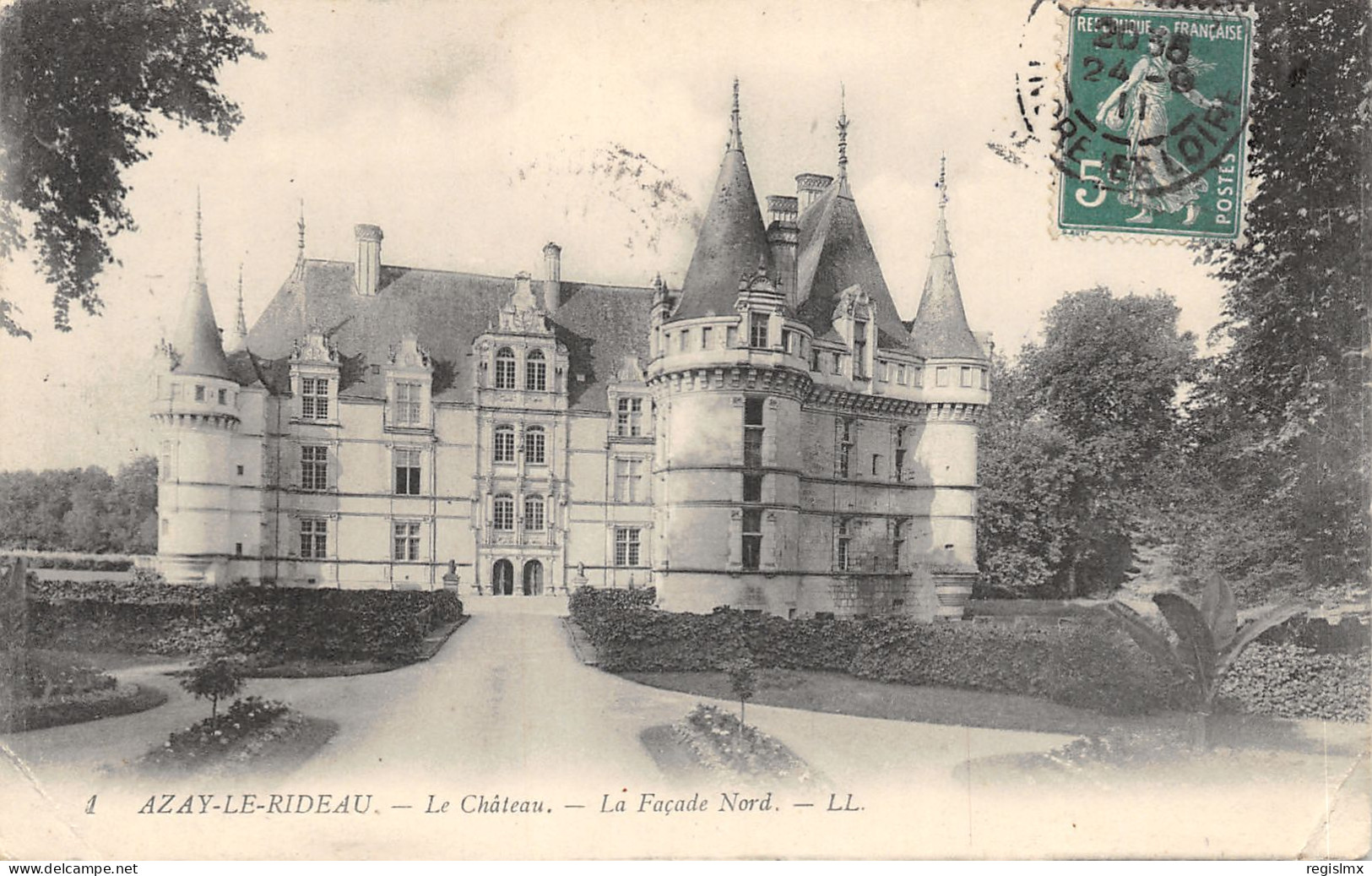 37-AZAY LE RIDEAU -LE CHÂTEAU-N°T2403-F/0309 - Azay-le-Rideau