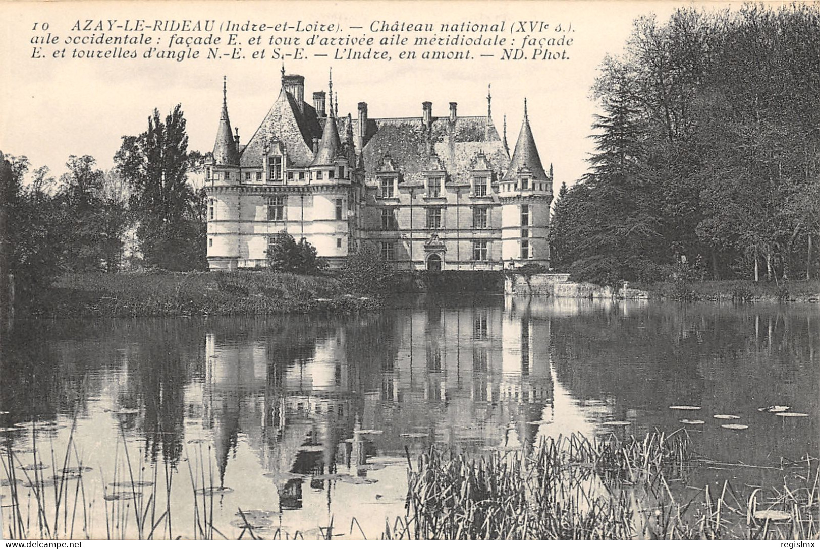 37-AZAY LE RIDEAU-LE CHÂTEAU-N°T2403-F/0277 - Azay-le-Rideau