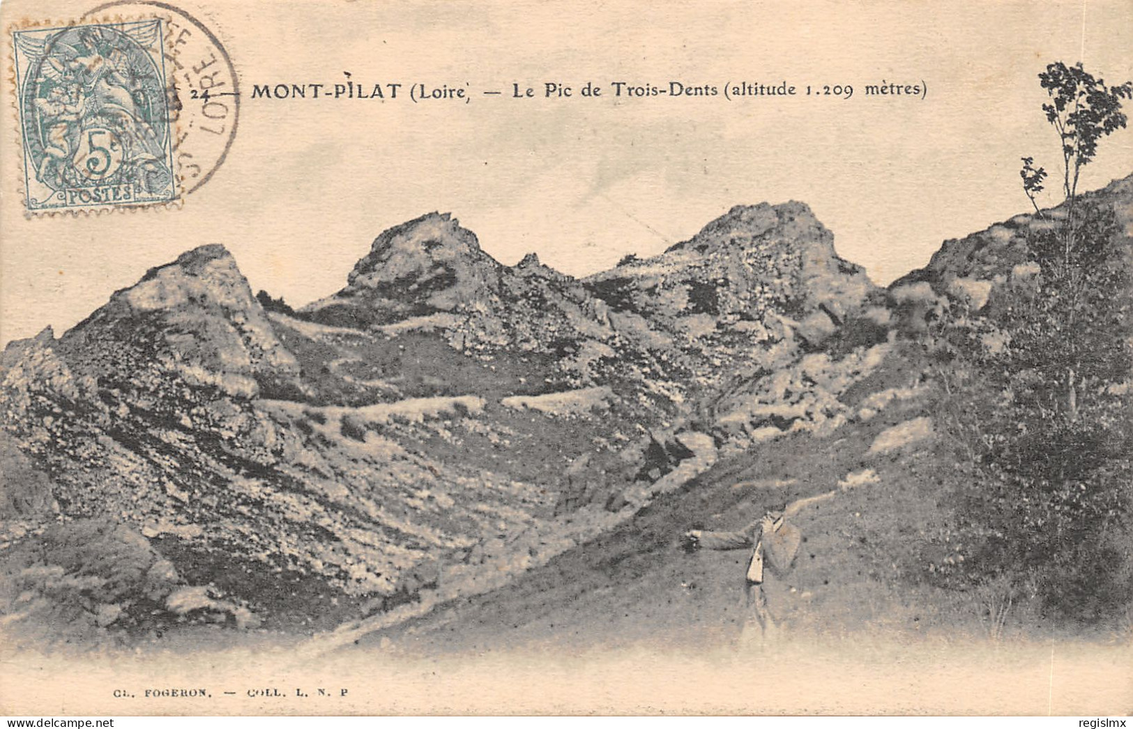 42-MONT PILAT-LE PIC DE TROIS DENTS-N°T2404-B/0171 - Mont Pilat