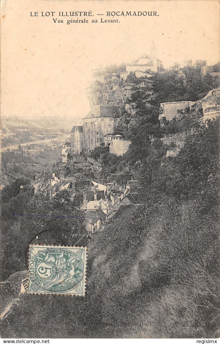 46-ROCAMADOUR-N°T2404-E/0381 - Rocamadour