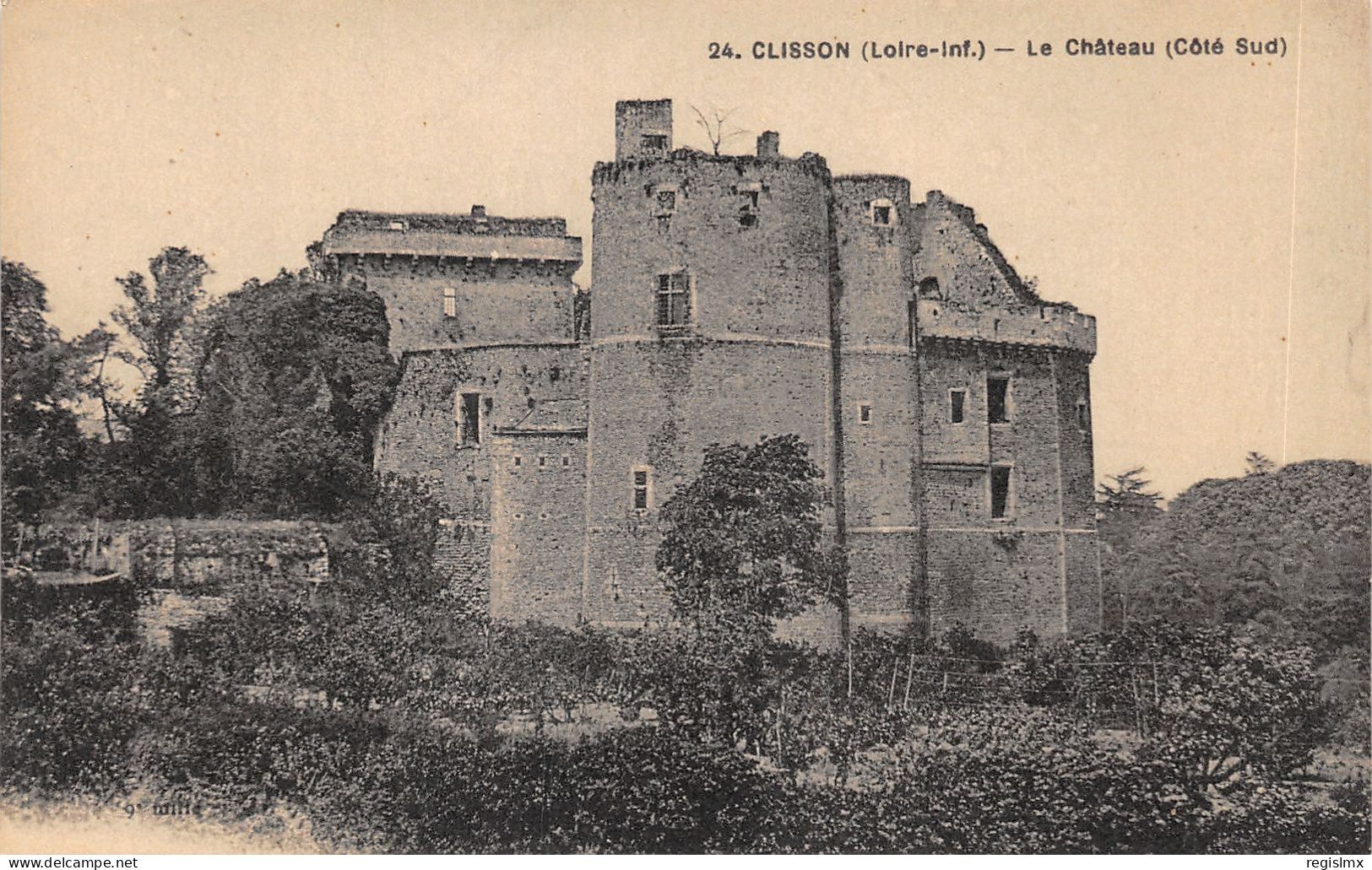 44-CLISSON-LE CHÂTEAU-N°T2404-C/0233 - Clisson