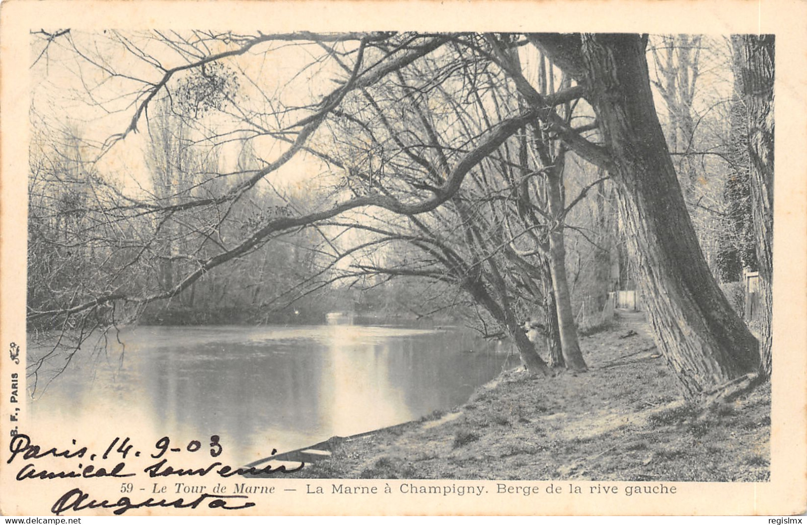 51-CHAMPIGNY SUR MARNE-BORDS DE LA MARNE-N°T2404-H/0161 - Champigny