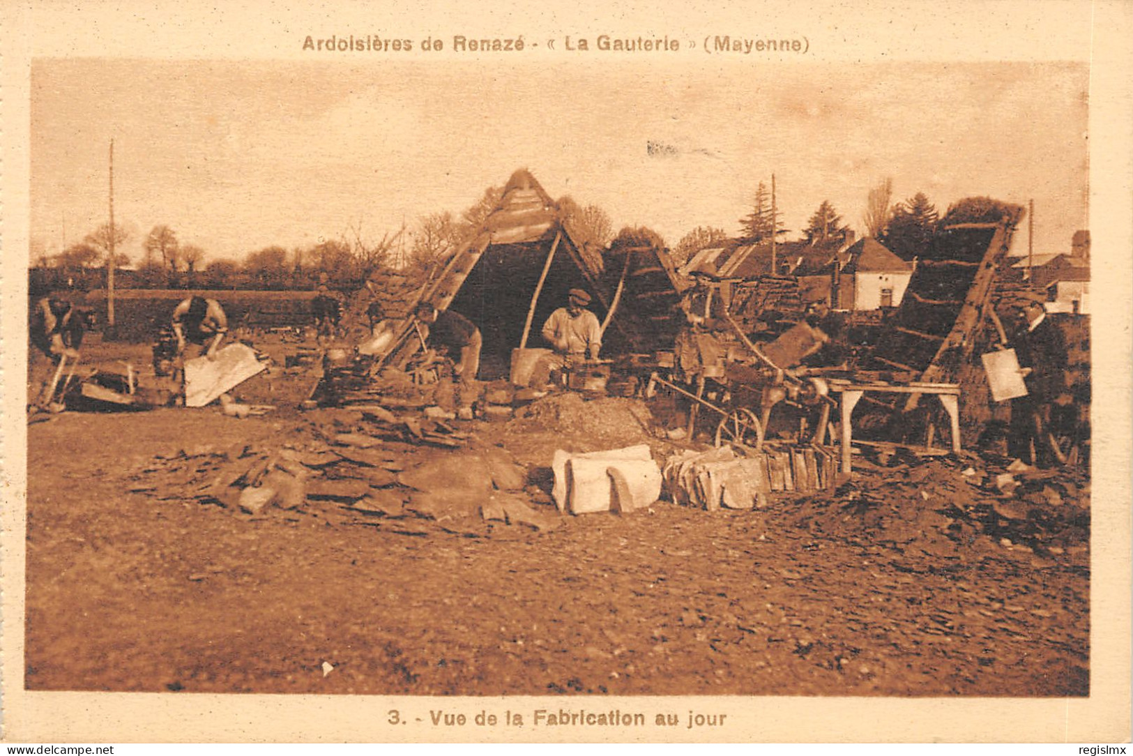 53-RENAZE-L ARDOISIERES LA GAUTERIE-N°T2405-A/0231 - Autres & Non Classés