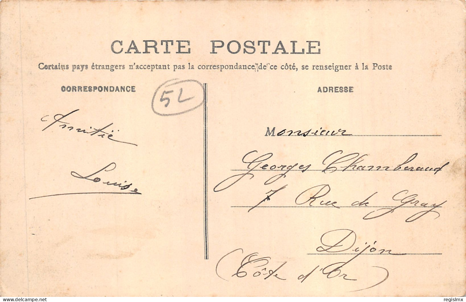 52-LANGRES-N°T2405-A/0165 - Langres