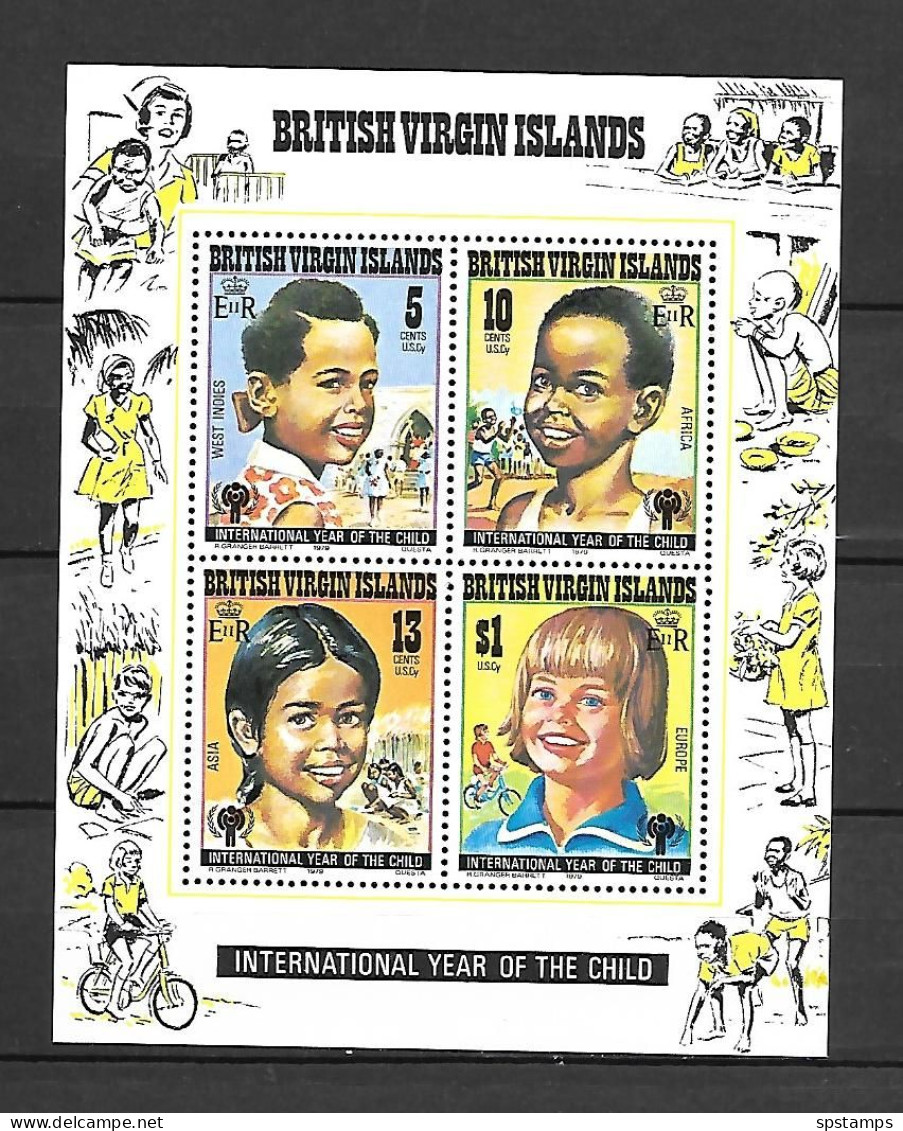 British Virgin Islands 1979 International Year Of Child MS MNH - Iles Vièrges Britanniques