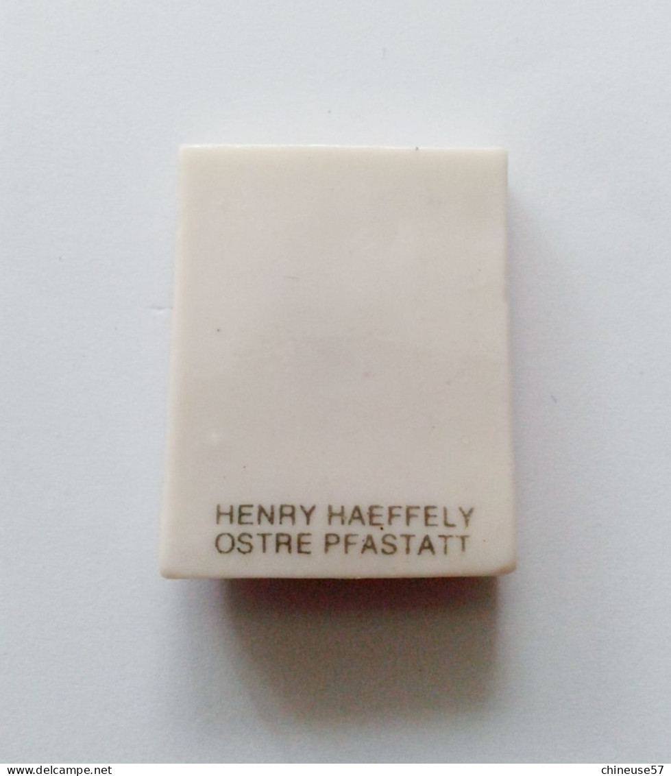 Fève Pfastatt Henry Haeffely Industriel Et Bienfaiteur De La Commune - Regioni