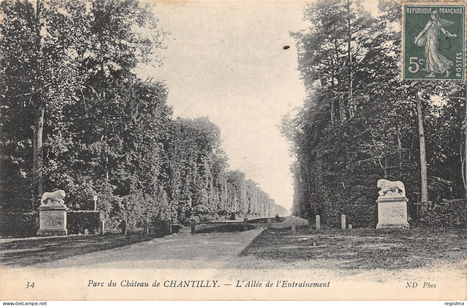 60-CHANTILLY-LE CHÂTEAU-N°T2405-E/0109 - Chantilly