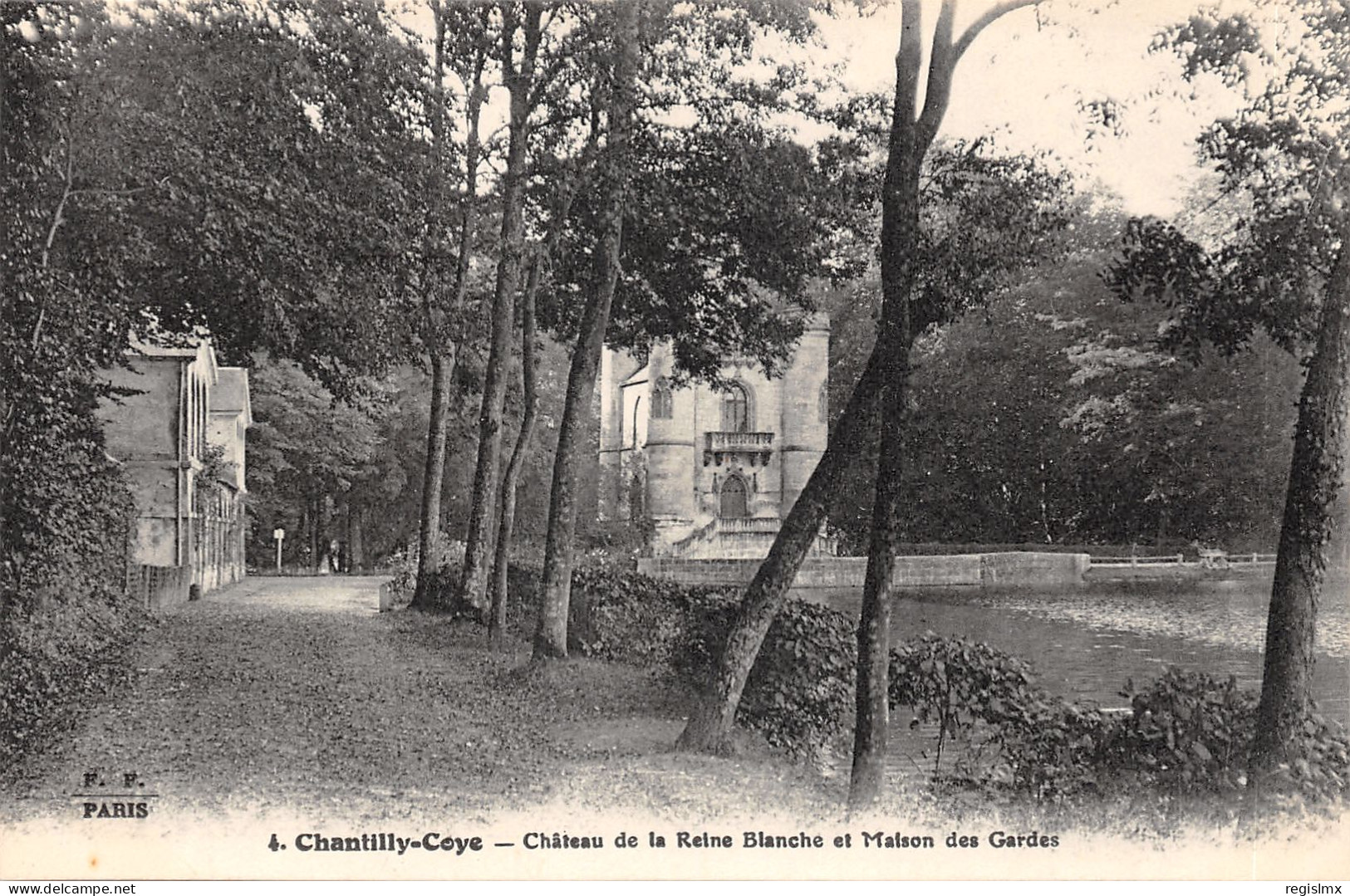 60-CHANTILLY-CHÂTEAU DE LA REINE BLANCHE-N°T2405-E/0045 - Chantilly