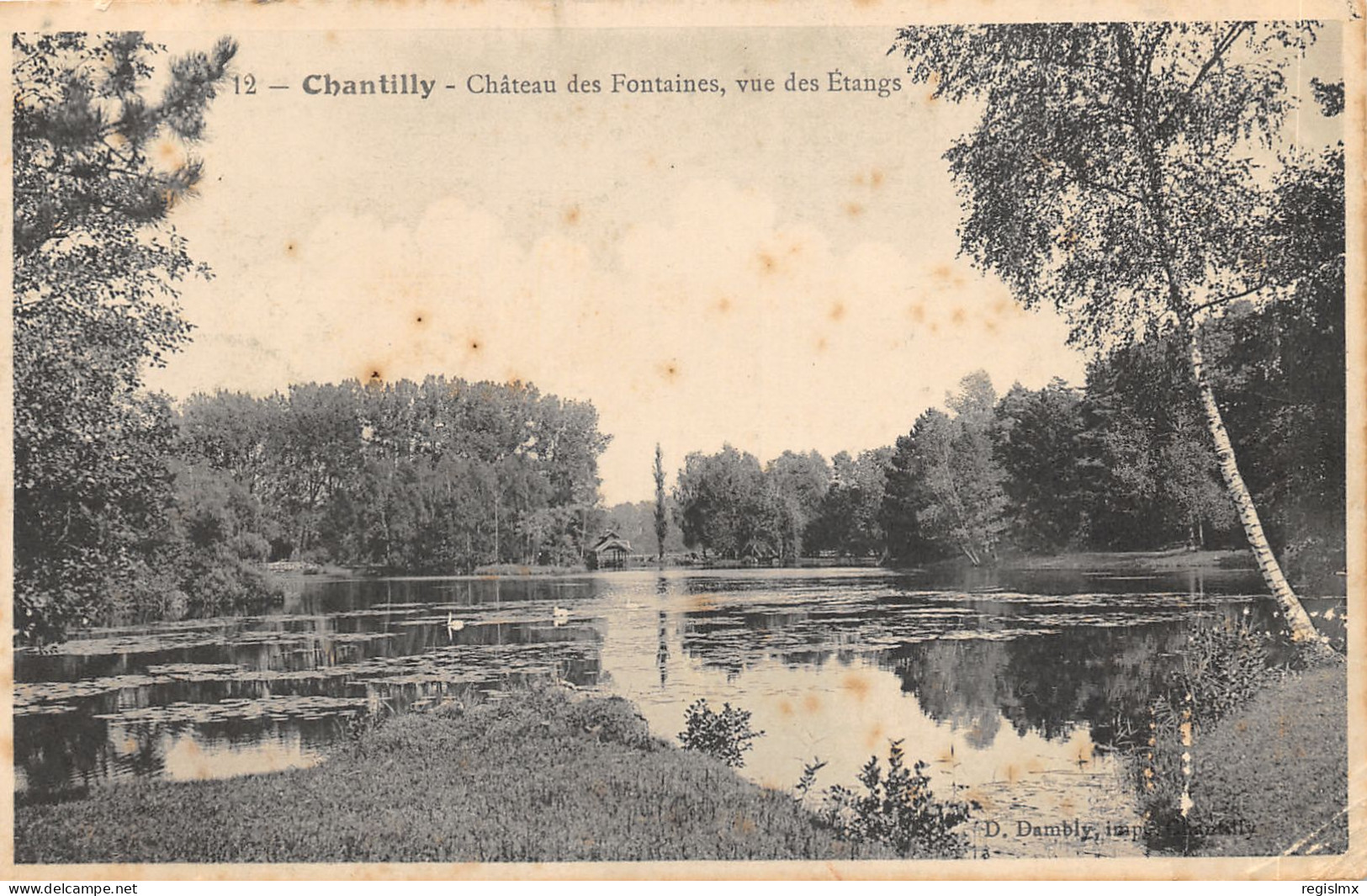 60-CHANTILLY-CHÂTEAU DES FONTAINES-N°T2405-D/0375 - Chantilly