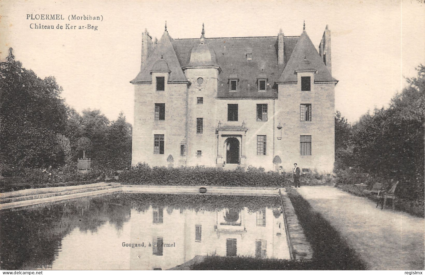 56-PLOERMEL-CHÂTEAU DE KER AR BEG-N°T2405-C/0313 - Ploërmel