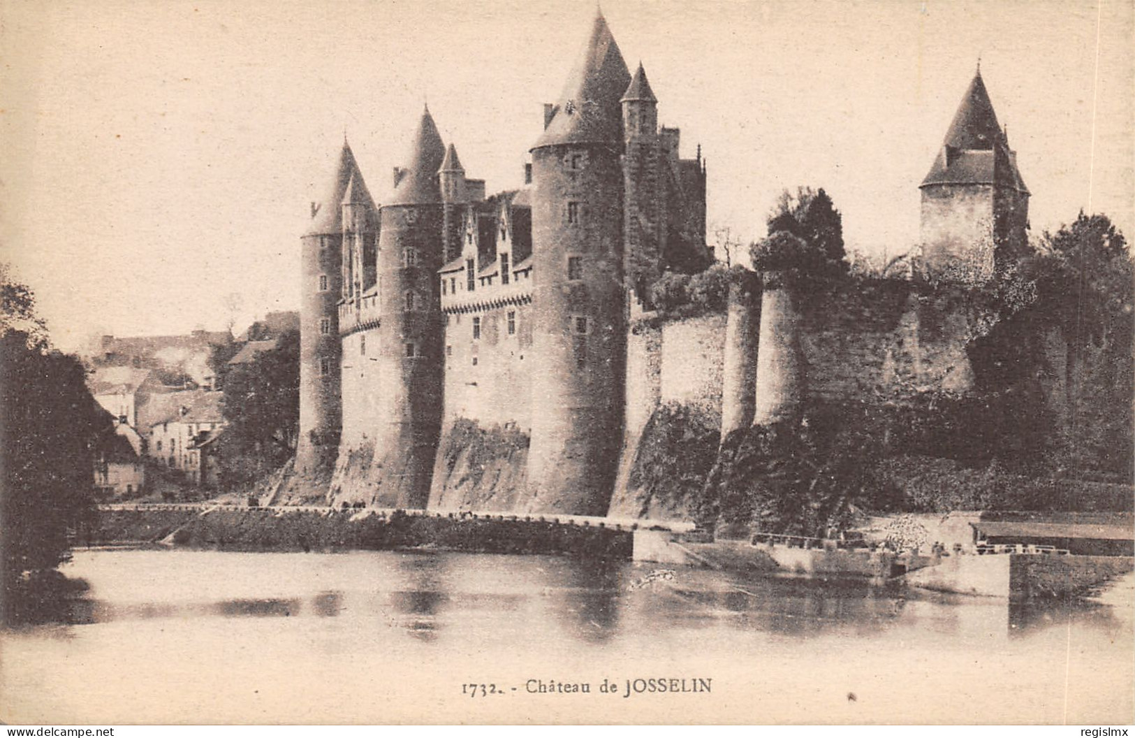 56-JOSSELIN-LE CHÂTEAU-N°T2405-C/0277 - Josselin