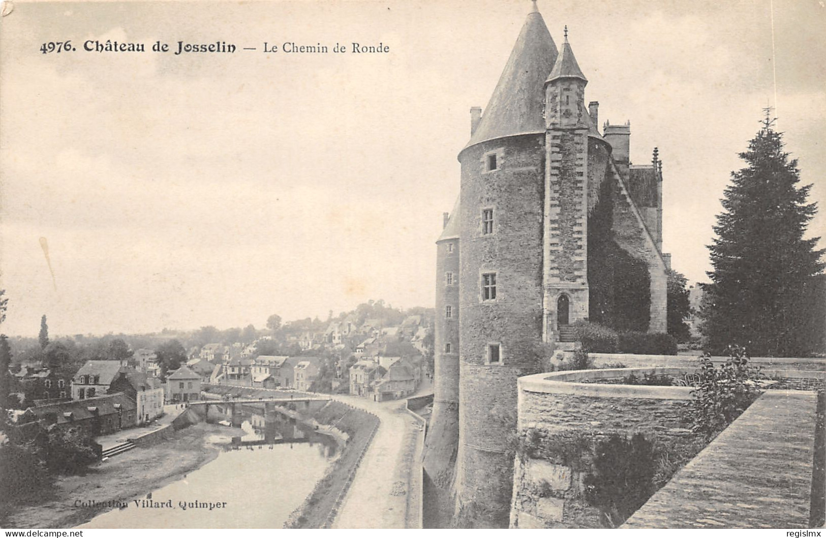 56-JOSSELIN-LE CHÂTEAU-N°T2405-C/0257 - Josselin