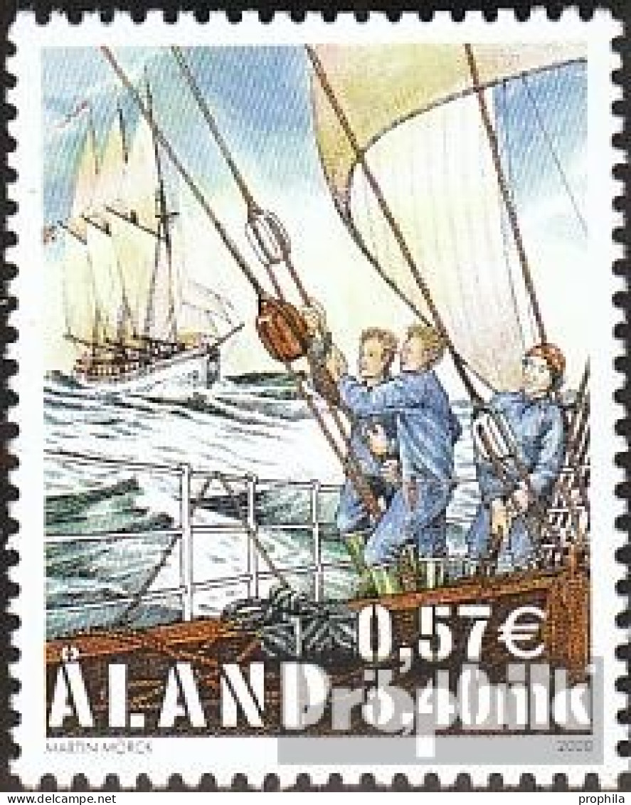 Finnland - Aland 177 (kompl.Ausg.) Postfrisch 2000 Großsegler-Regatta - Aland