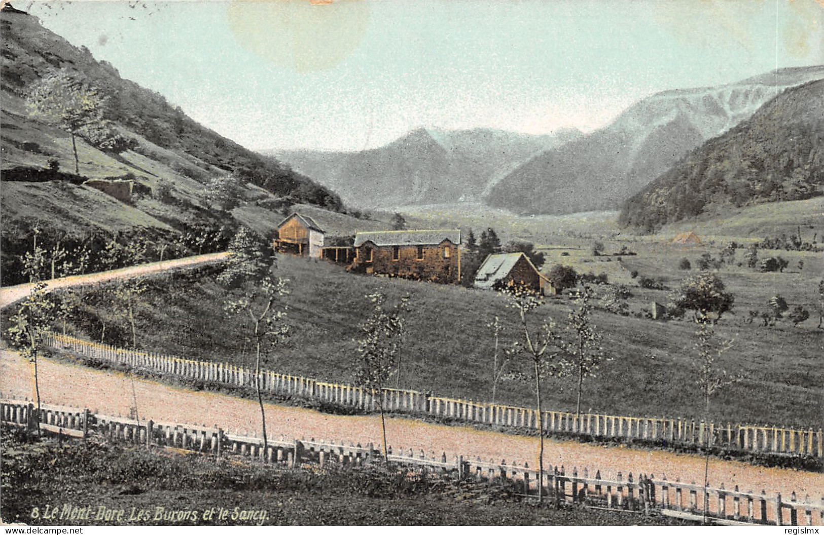 63-LE MONT DORE-LES BURONS-N°T2405-G/0145 - Le Mont Dore