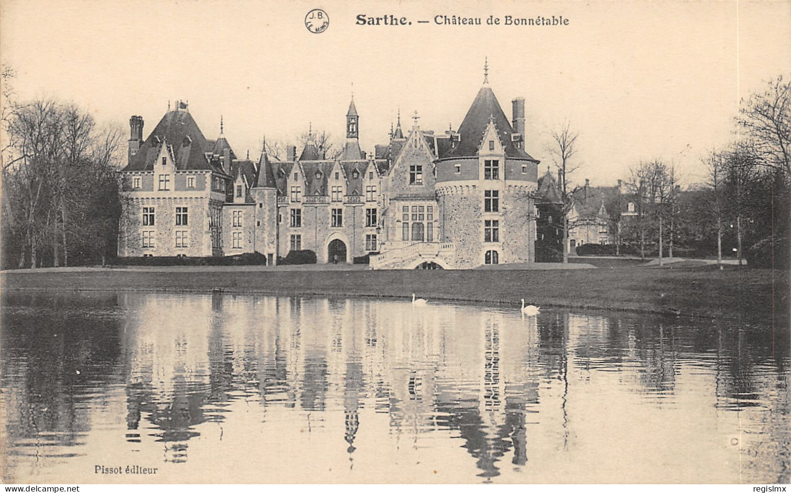 72-BONNETABLE-LE CHÂTEAU-N°T2406-C/0005 - Bonnetable