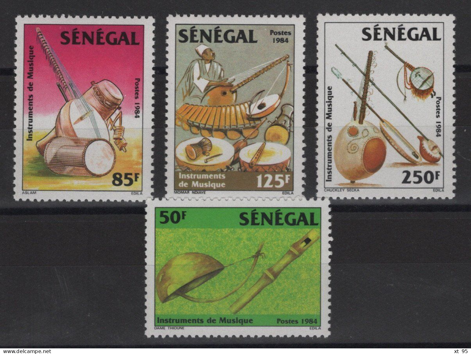 Senegal - N°631 à 634 - * Neufs Avec Trace De Charniere - Cote 9€ - Sénégal (1960-...)