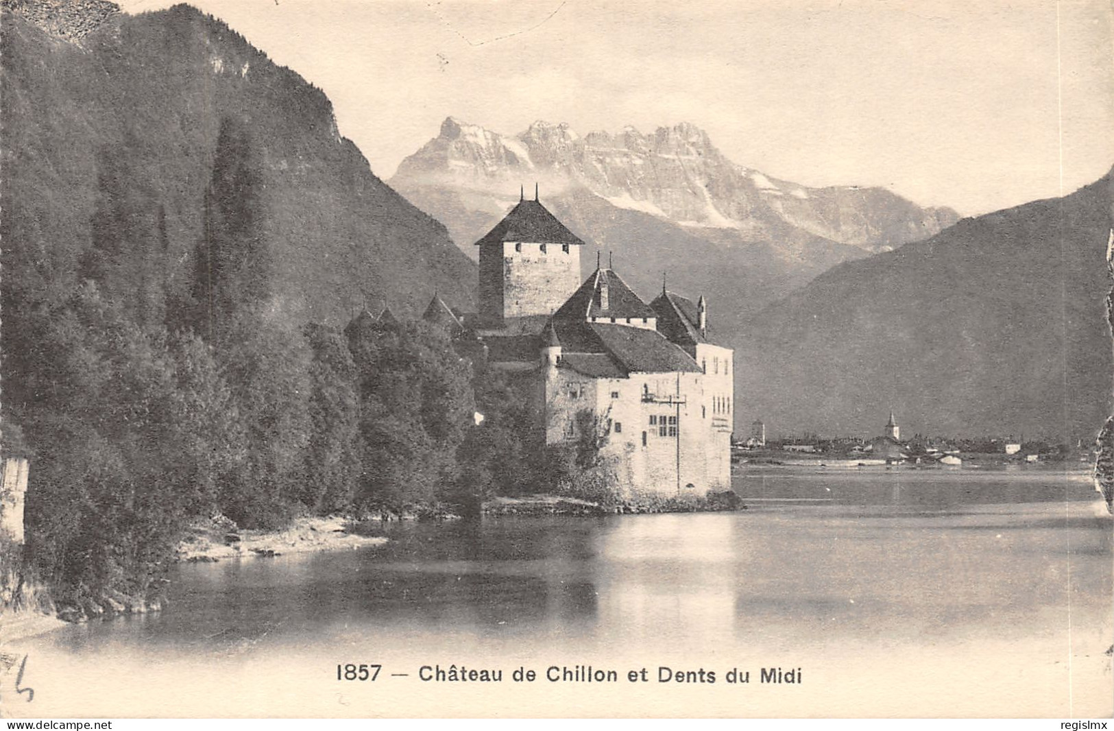 74-CHÂTEAU DE CHILLON-N°T2406-E/0001 - Sonstige & Ohne Zuordnung