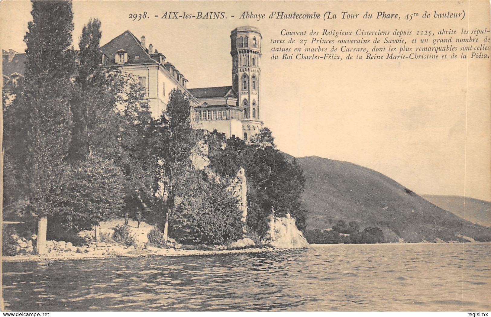 73-AIX LES BAINS-ABBAYE DE HAUTECOMBE-N°T2406-C/0363 - Aix Les Bains