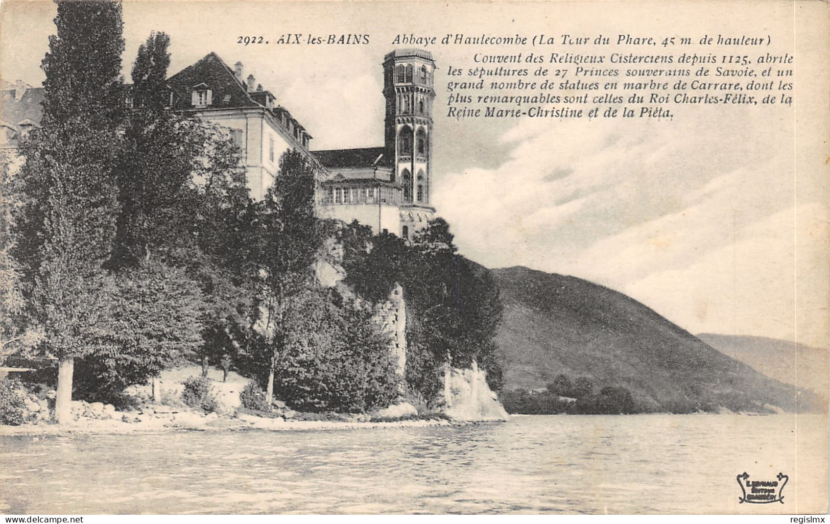 73-AIX LES BAINS-ABBAYE DE HAUTECOMBE-N°T2406-C/0355 - Aix Les Bains