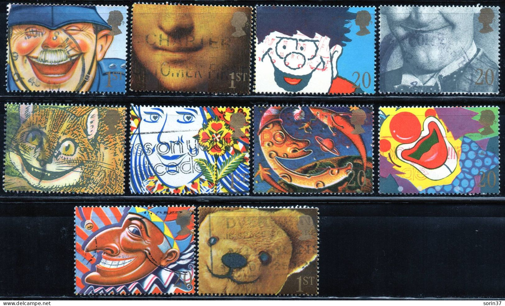 Gran Bretaña / Inglaterra Serie Completa Año 1990  Usada - Used Stamps