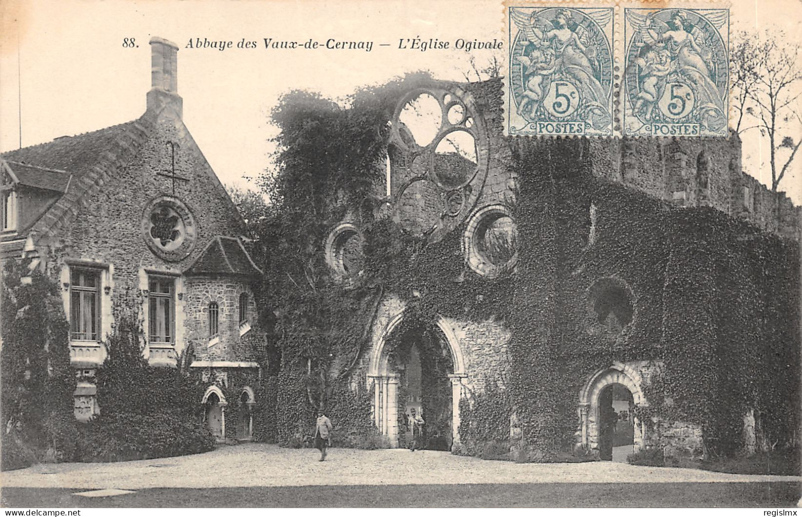 78-LES VAUX DE CERNAY-L ABBAYE-N°T2407-B/0139 - Autres & Non Classés