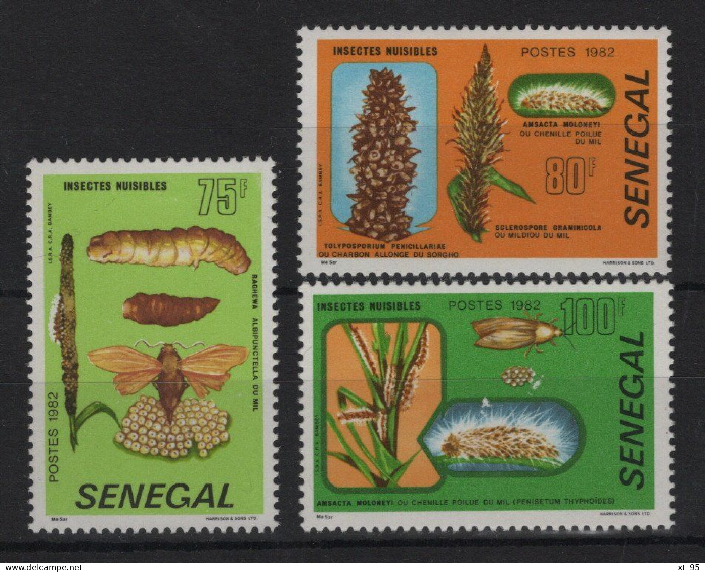 Senegal - N°570 à 572 - * Neufs Avec Trace De Charniere - Cote 10€ - Sénégal (1960-...)