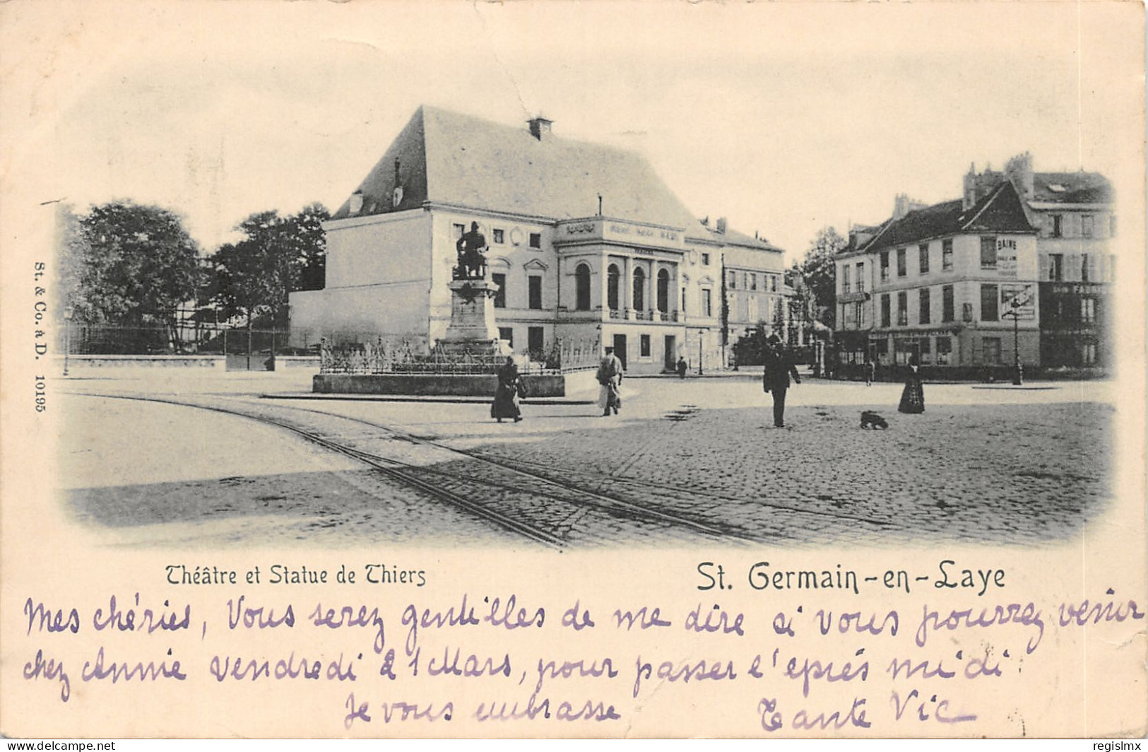 78-SAINT GERMAIN EN LAYE-N°T2407-A/0049 - St. Germain En Laye