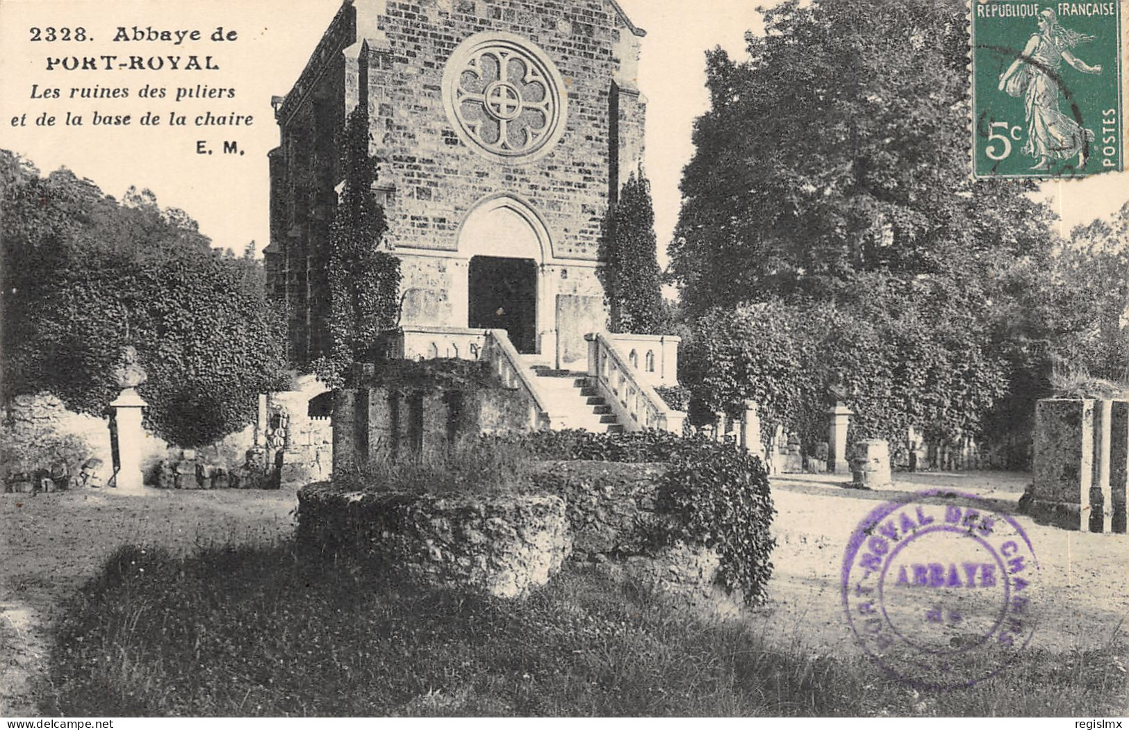 78-PORT ROYAL DES CHAMPS-L ABBAYE-N°T2406-H/0367 - Other & Unclassified