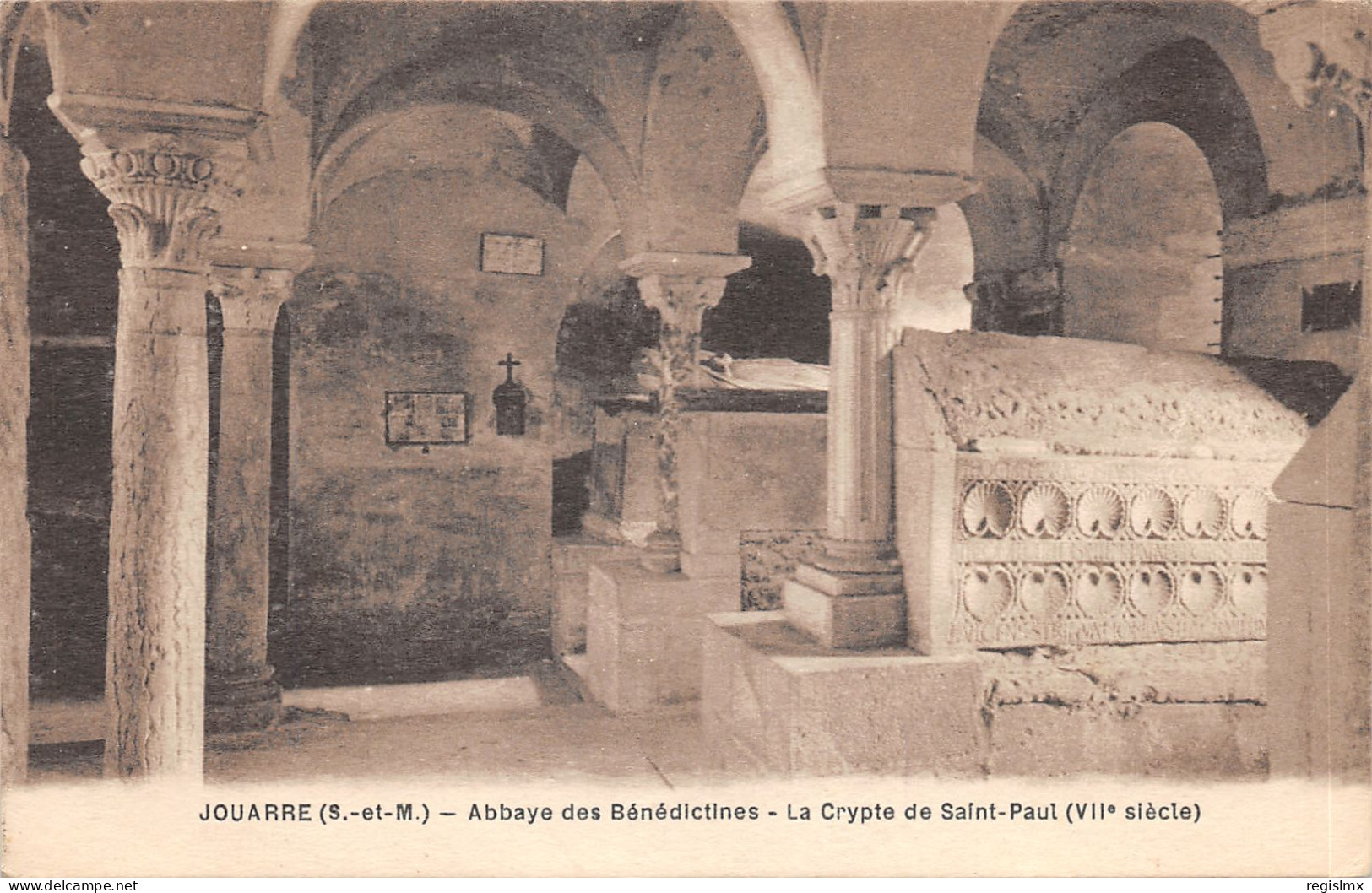 77-JOUARRE-ABBAYE DES BENEDICTINES-N°T2406-H/0267 - Other & Unclassified