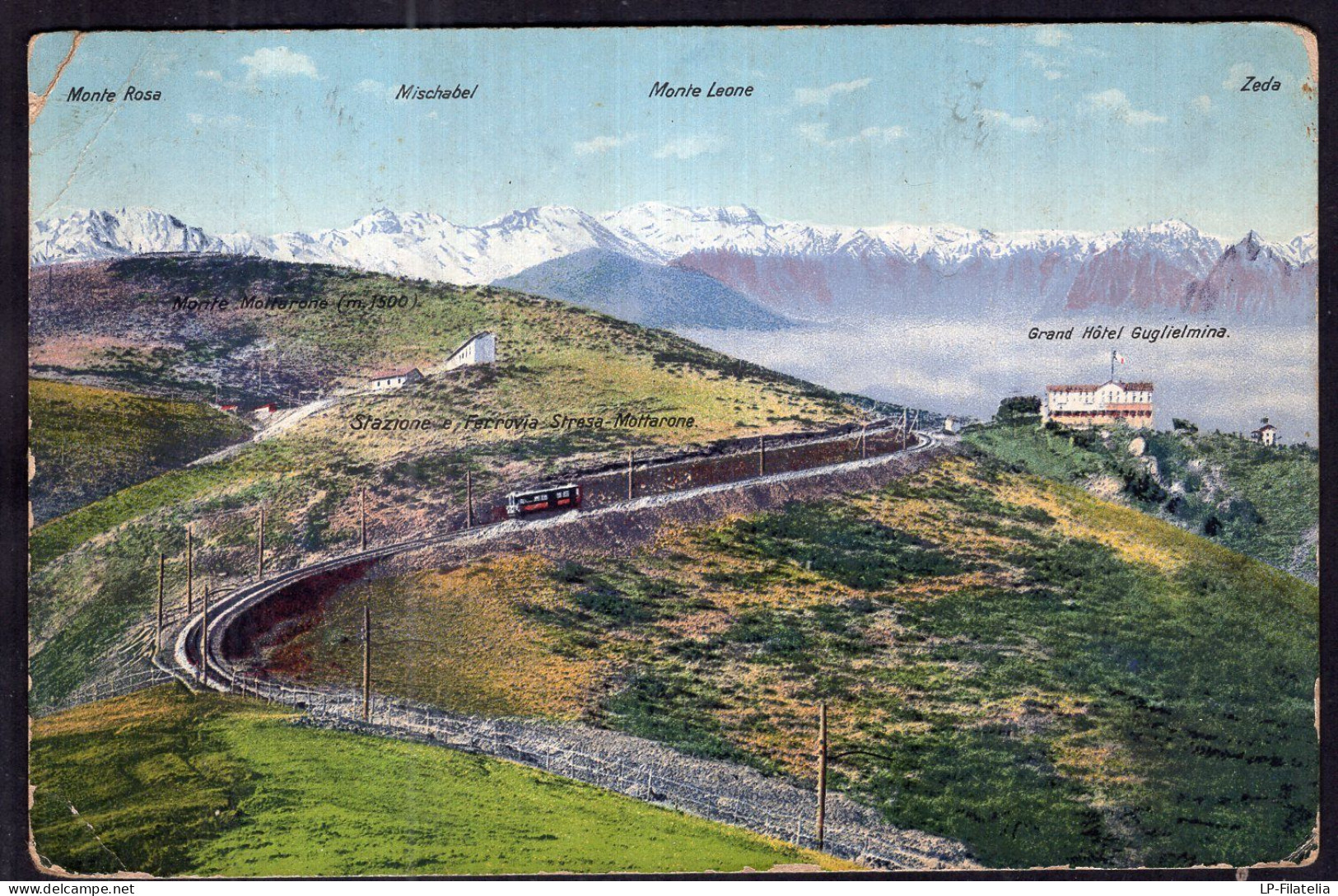 Italy - 1913 - Ferrovia Stresa-Mottarone - Otros & Sin Clasificación