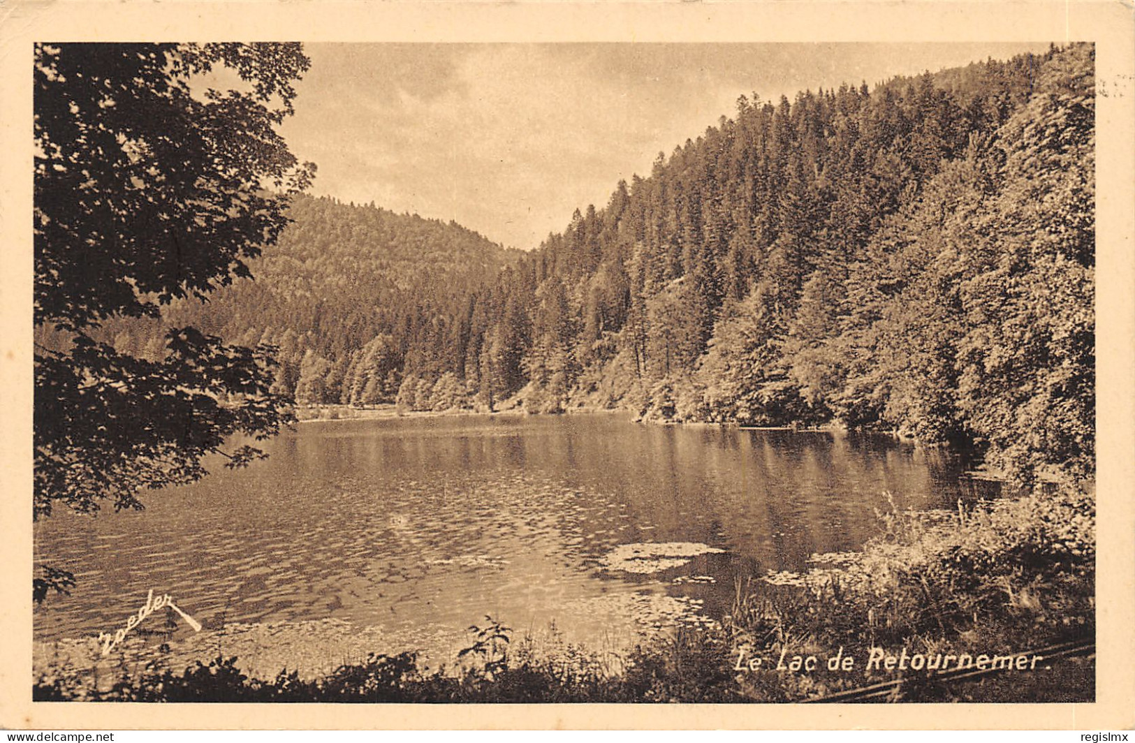 88-RETOURNEMER-LE LAC-N°T2407-F/0177 - Other & Unclassified