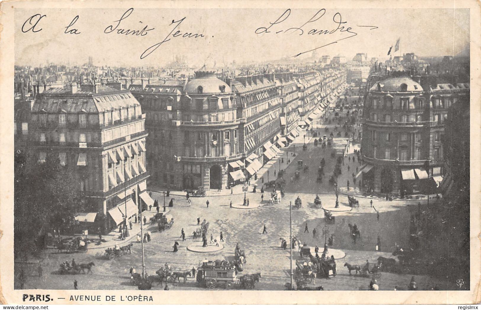 75-PARIS-IER-AVENUE DE L OPERA-N°T2408-C/0035 - Distretto: 01