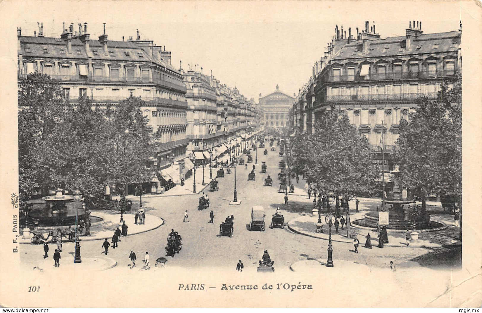 75-PARIS-IER-AVENUE DE L OPERA-N°T2408-B/0219 - Arrondissement: 01