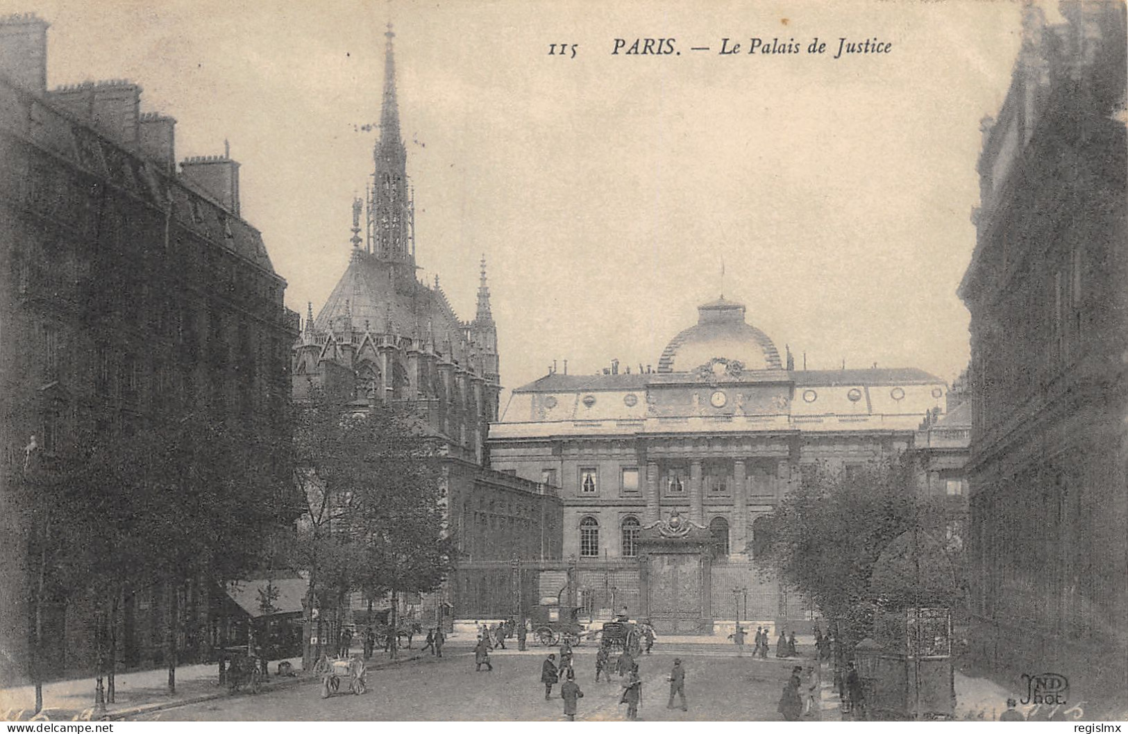 75-PARIS-IER-PALAIS DE JUSTICE-N°T2408-B/0171 - Paris (01)