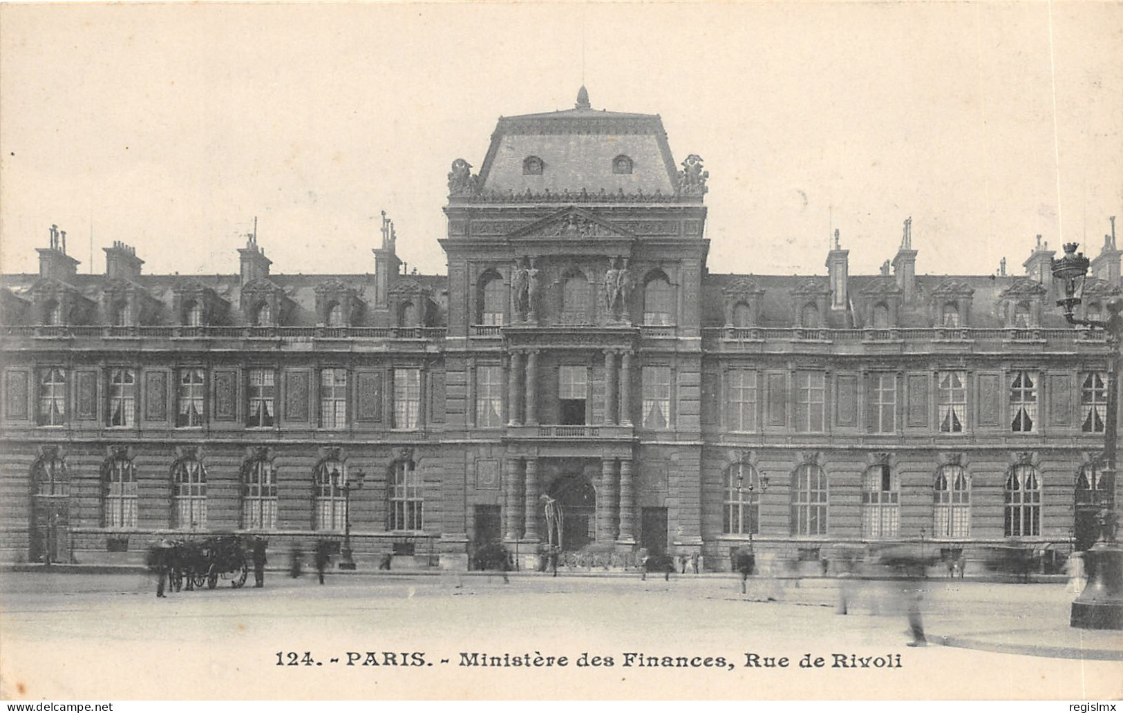 75-PARIS-IER-MINISTERE DES FINANCES-N°T2408-B/0137 - Distretto: 01