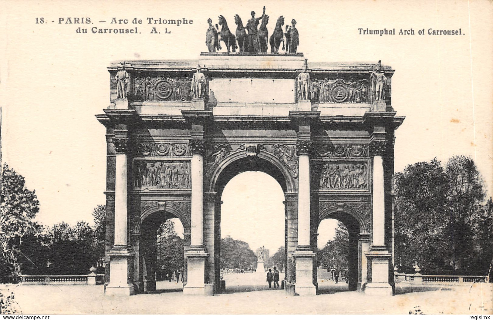 75-PARIS-IER-ARC DU CARROUSEL-N°T2408-B/0111 - Distretto: 01