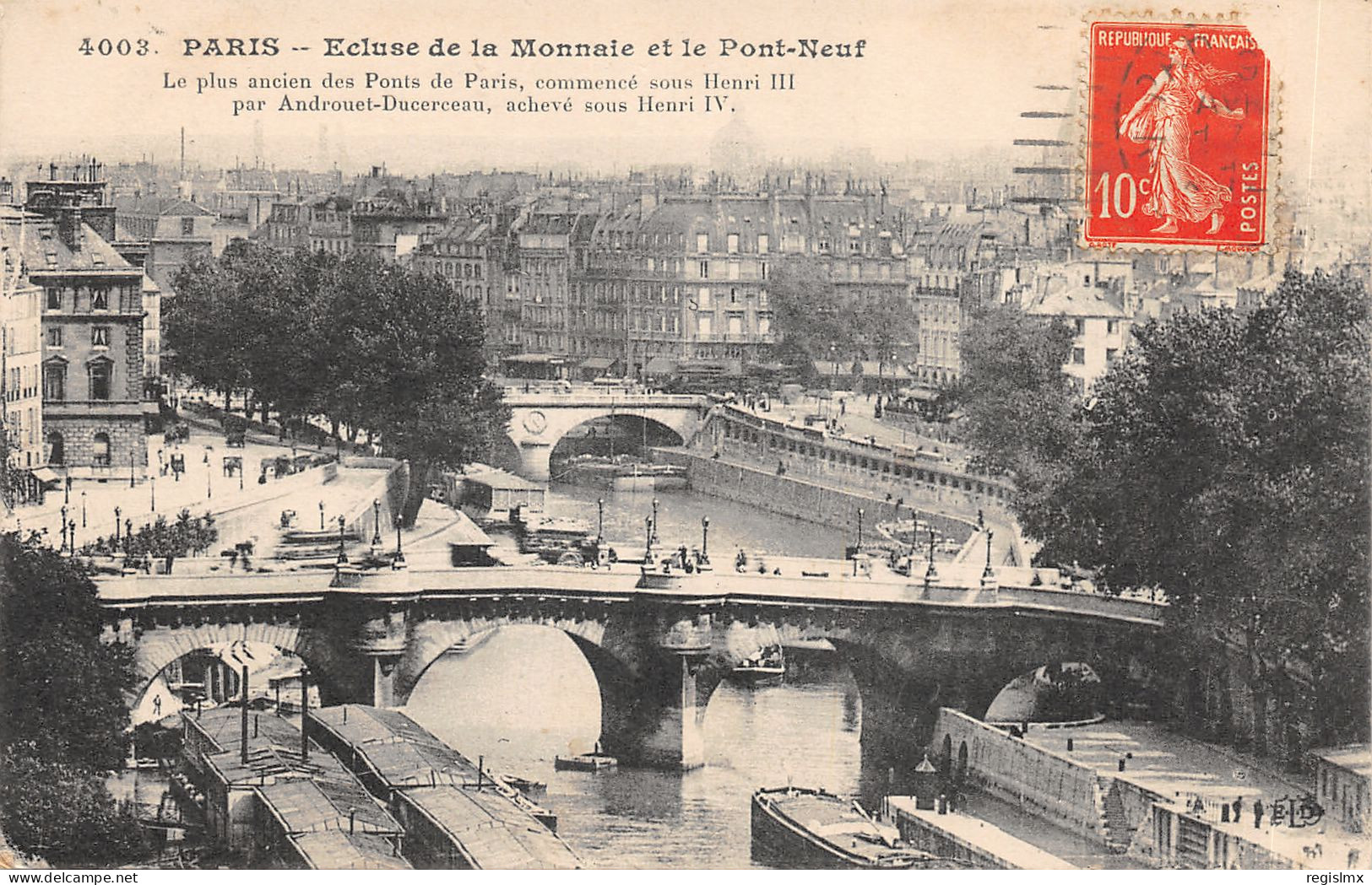 75-PARIS-IER-PONT NEUF-N°T2408-B/0095 - District 01