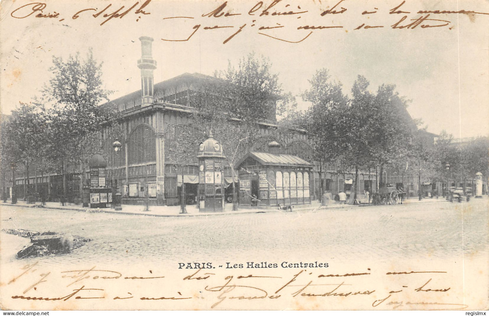 75-PARIS-IER-LES HALLES CENTRALES-N°T2408-B/0031 - District 01