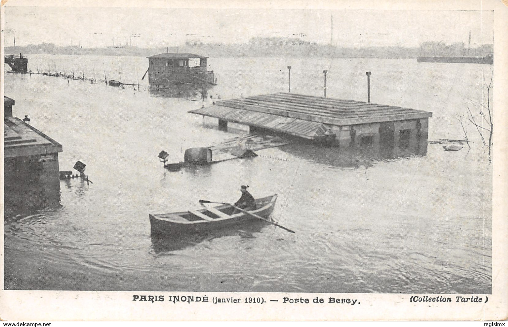 75-PARIS-CRUE DE LA SEINE-N°T2408-B/0013 - Inondations De 1910