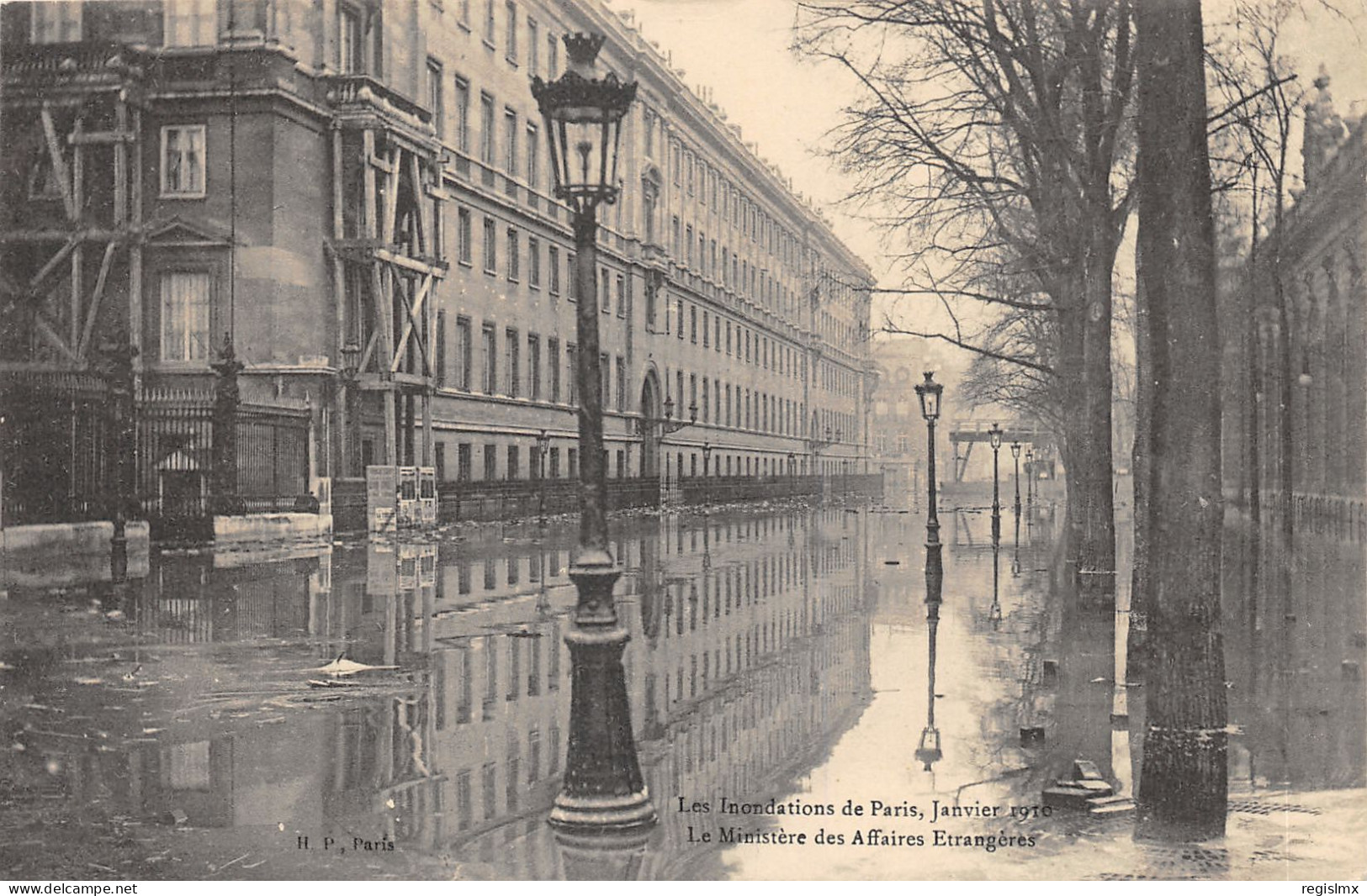 75-PARIS-CRUE DE LA SEINE-N°T2408-A/0395 - Inondations De 1910