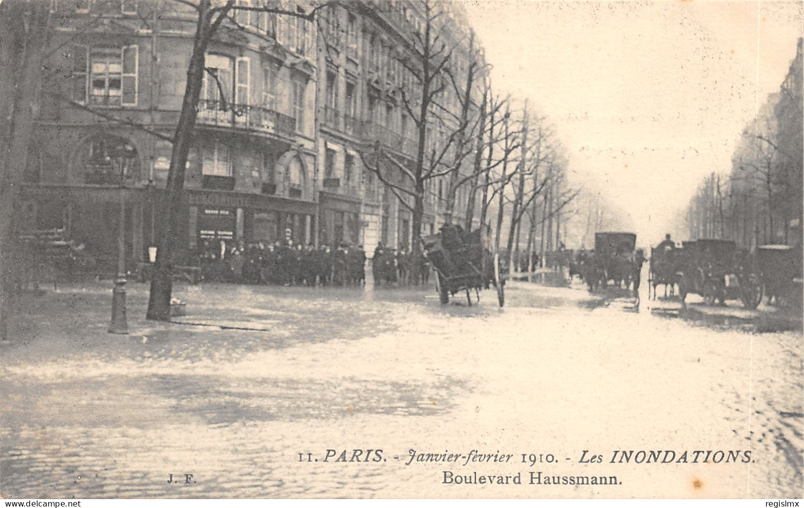 75-PARIS-CRUE DE LA SEINE-N°T2408-A/0391 - Überschwemmung 1910