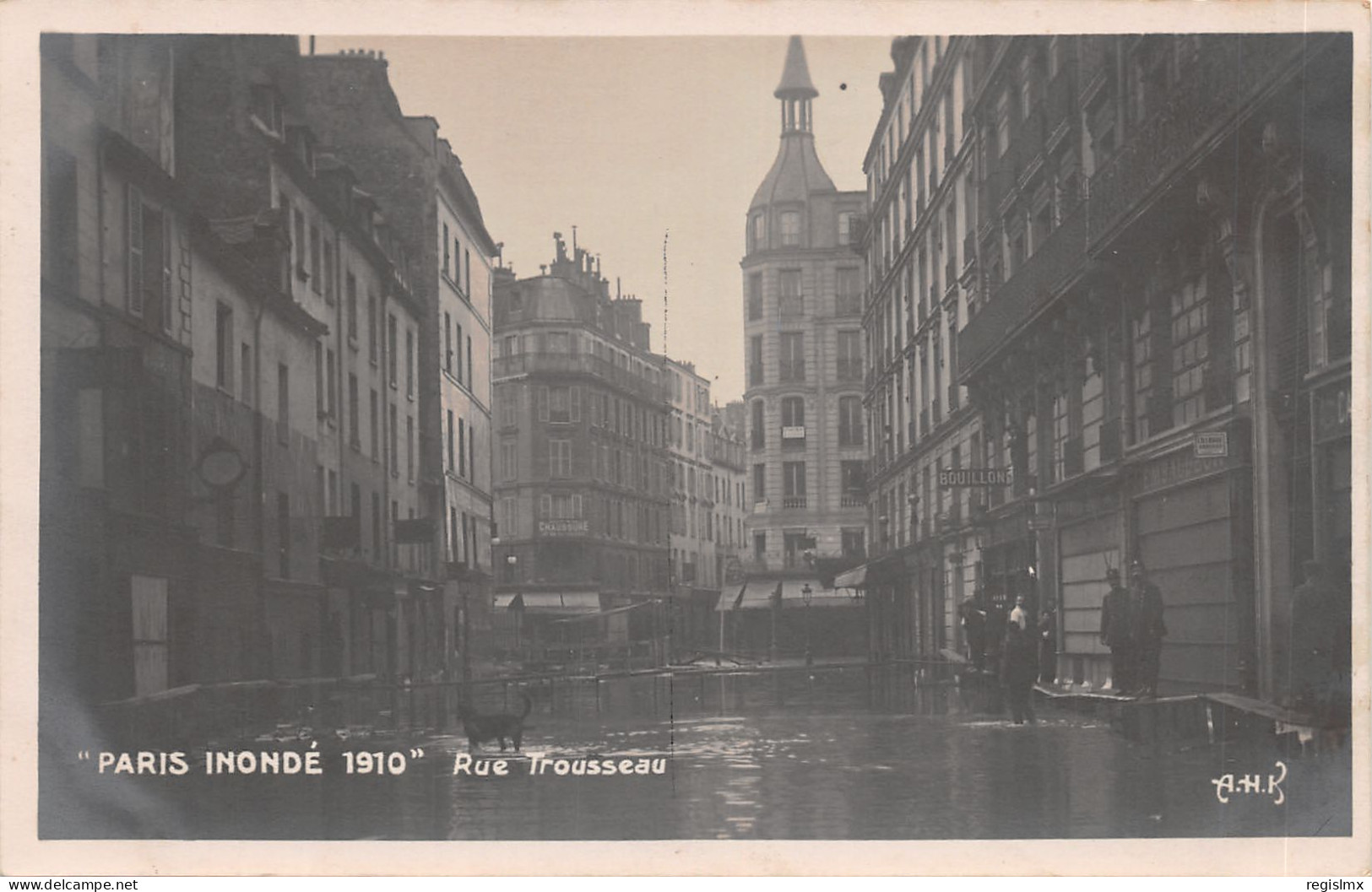 75-PARIS-CRUE DE LA SEINE-N°T2408-A/0367 - Paris Flood, 1910