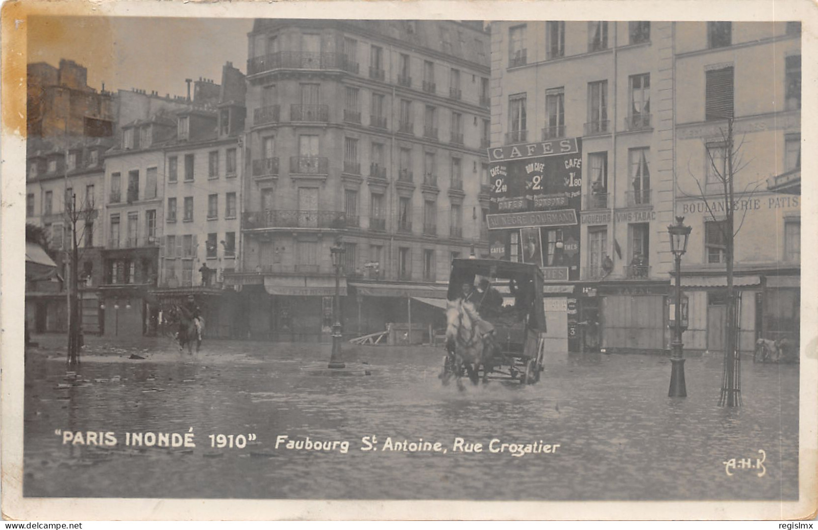75-PARIS-CRUE DE LA SEINE-N°T2408-A/0353 - Inondations De 1910
