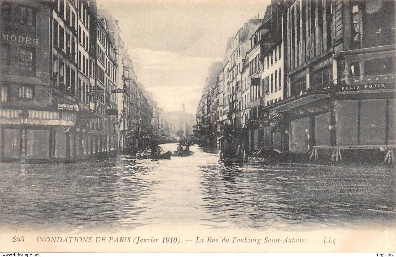 75-PARIS-CRUE DE LA SEINE-N°T2408-A/0279 - Paris Flood, 1910