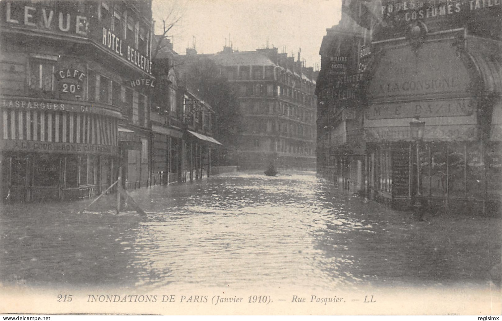 75-PARIS-CRUE DE LA SEINE-N°T2408-A/0261 - Überschwemmung 1910