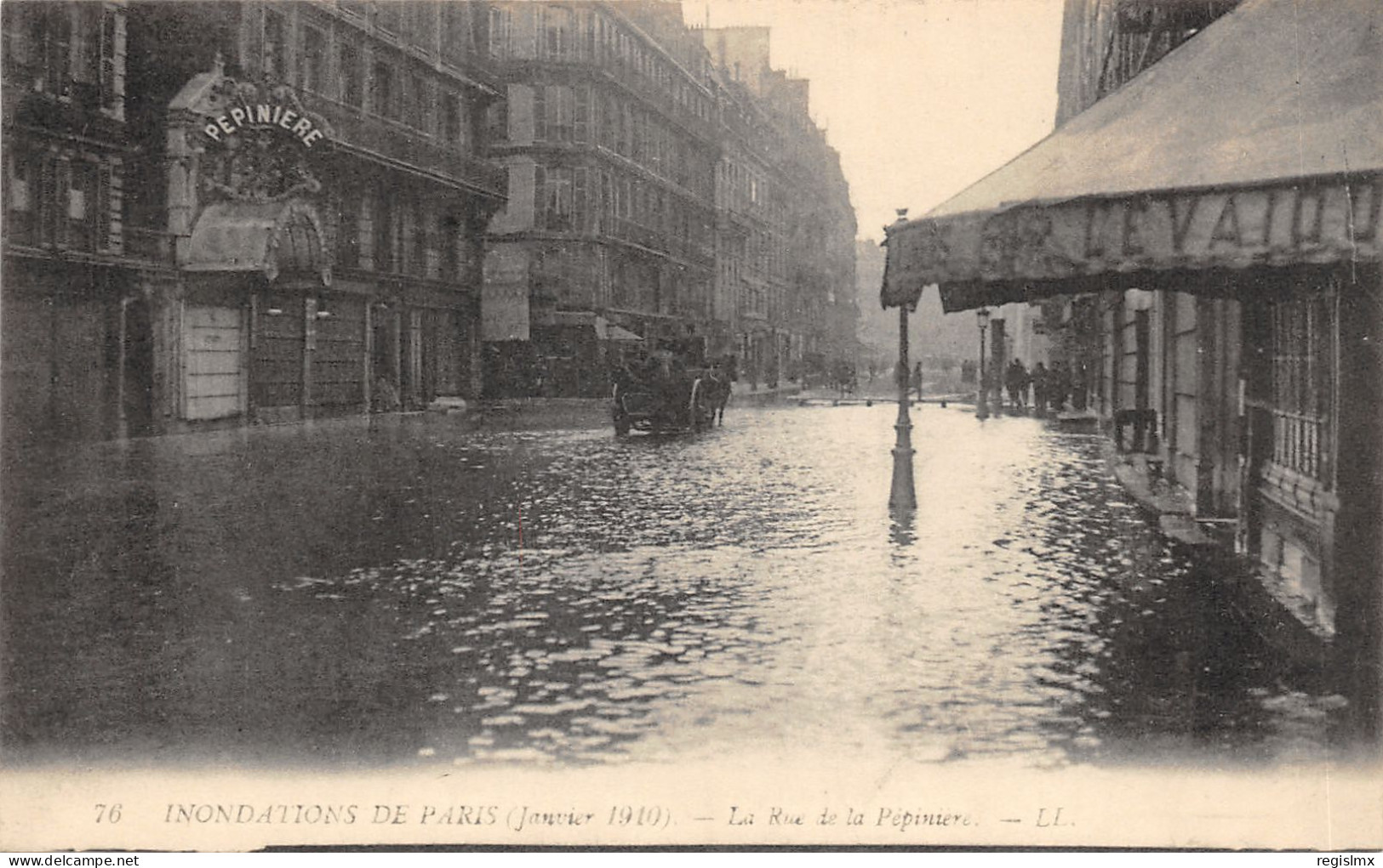 75-PARIS-CRUE DE LA SEINE-N°T2408-A/0223 - Inondations De 1910